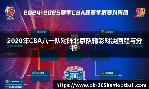 2020年CBA八一队对阵北京队精彩对决回顾与分析